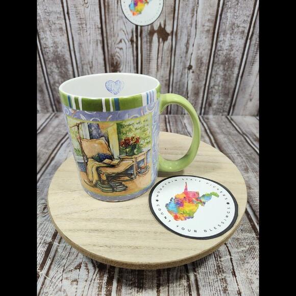 Lang Coffee Tea Cup Mug The Gift By Shelly Reeves Smith 5001073 1 Timothy 4:14 - Picture 2 of 8